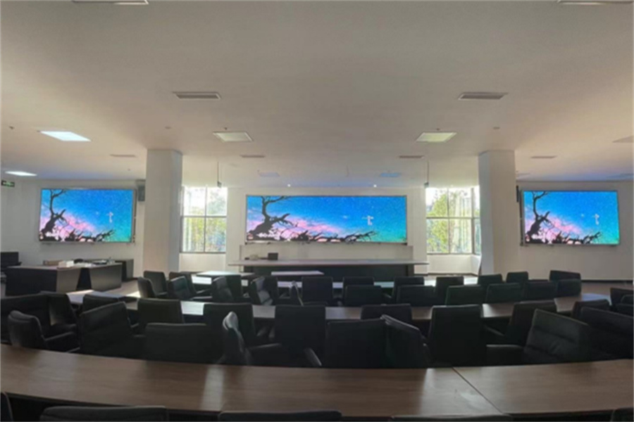 西南政法大学博士楼 室内P1.5全彩