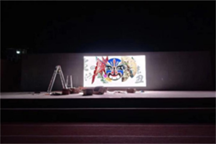 华南城中学 户外P10全彩